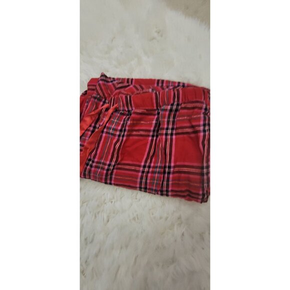 Victorias Secret Red Plaid Pajama Set L/XL - Picture 9 of 11